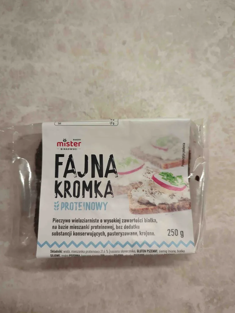 Chleb fajna kromka proteinowy