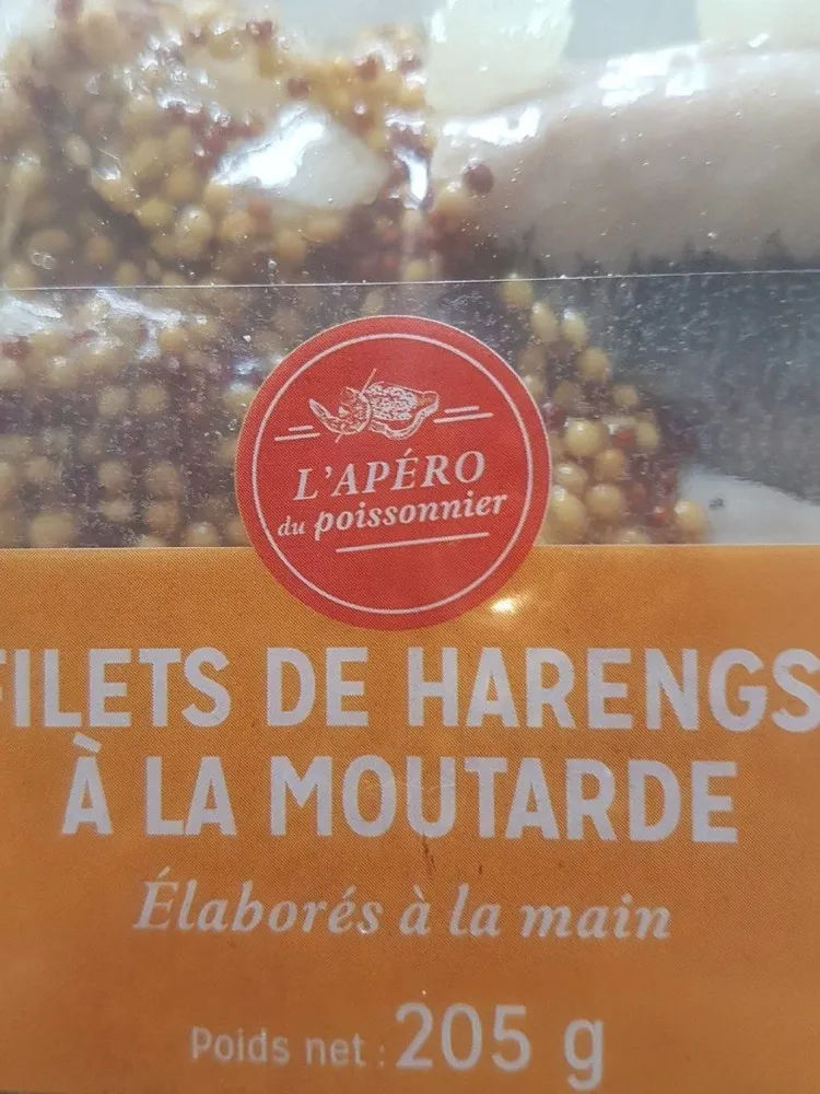 Filets de harengs a la moutarde