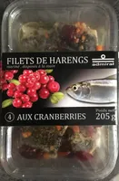 Filets de Harengs aux Cranberries
