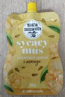 Sycący mus z siemieniem lnianym i mango