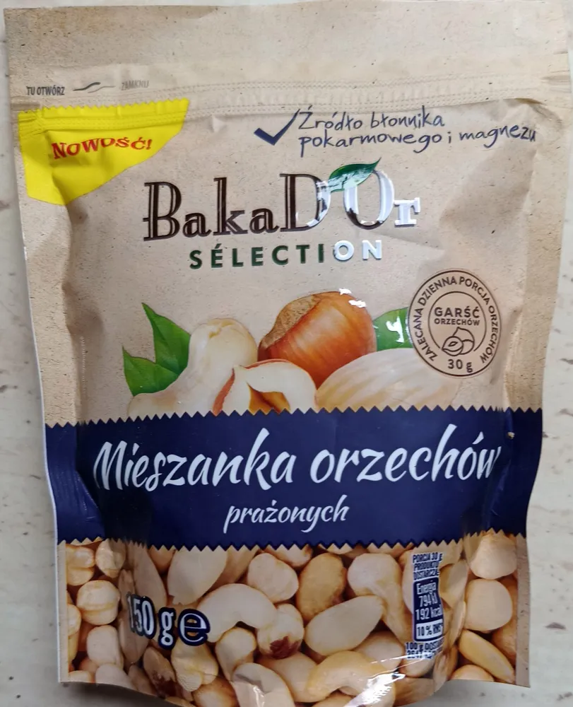 Mieszanka orzechów prażonych