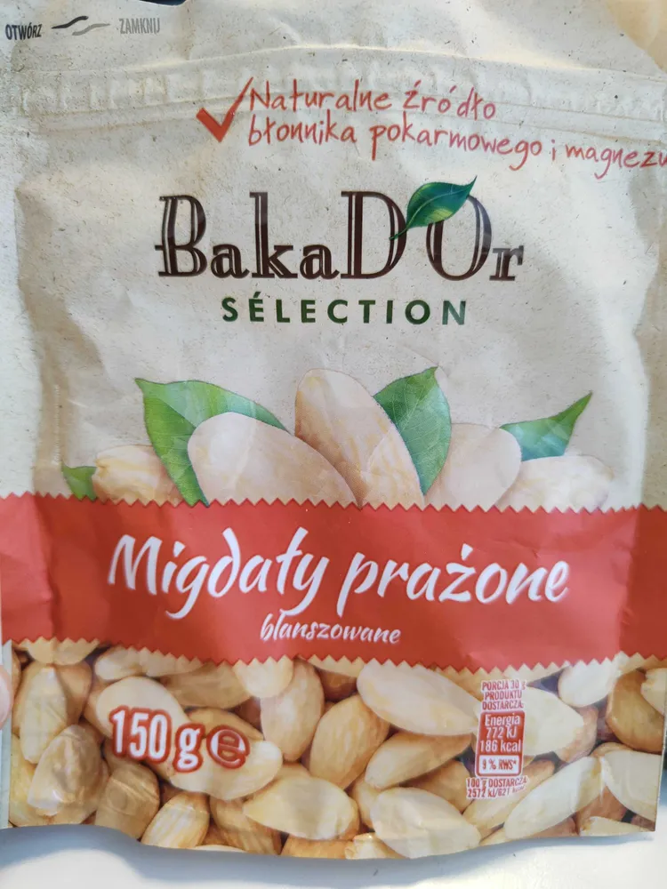 Migdały prażone