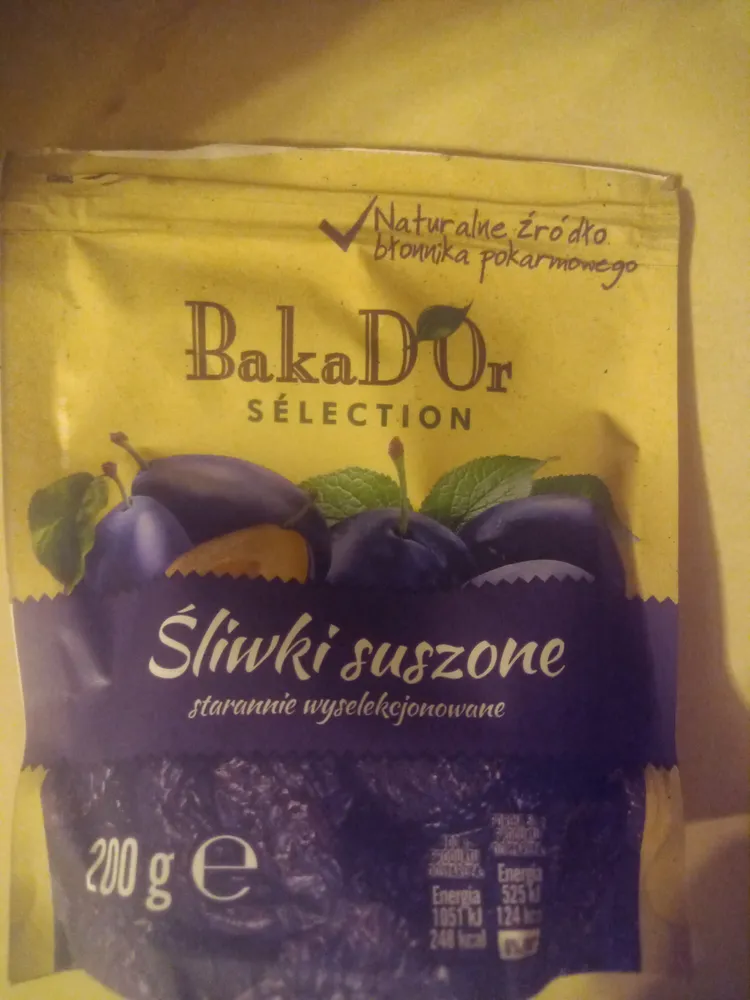 Śliwki suszone