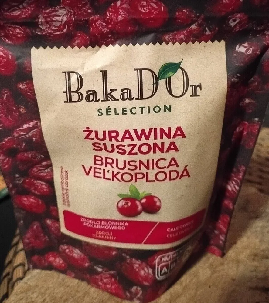 Żurawina suszona