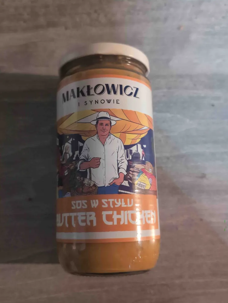 Sos w stylu butter chicken