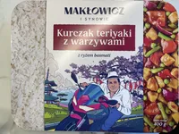 Kurczak teriyaki z warzywami z ryżem basmati
