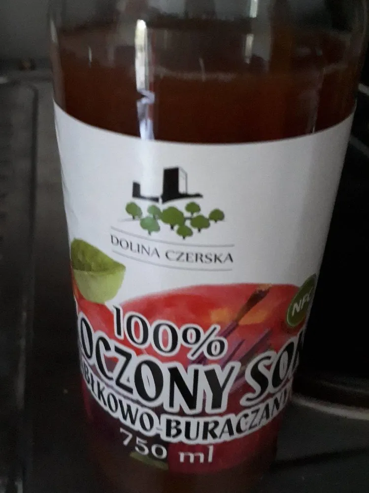 Jus de pomme et de betterave