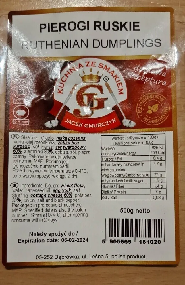 Pierogi ruskie