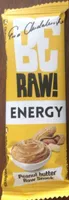 BeRAW energy peanut butter raw snack