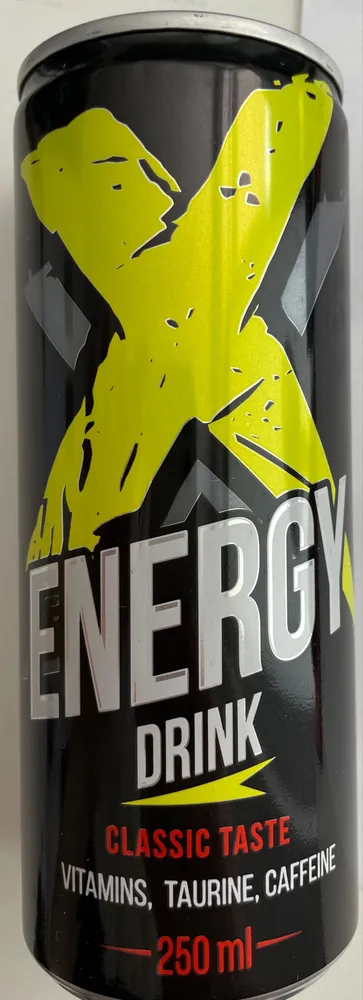 X Energy Drink classic taste