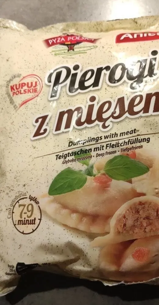 Pierogi, Mit Fleisch