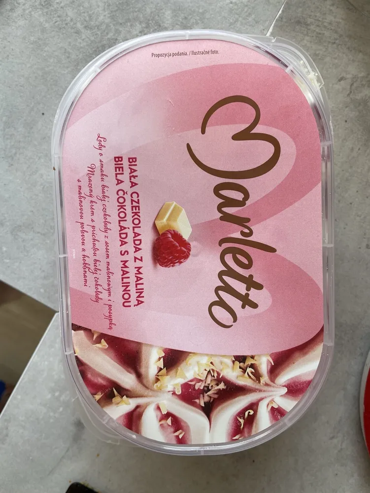 Biała Czekolada Z Malinami