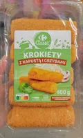 Krokiety z kapustą i grzybami