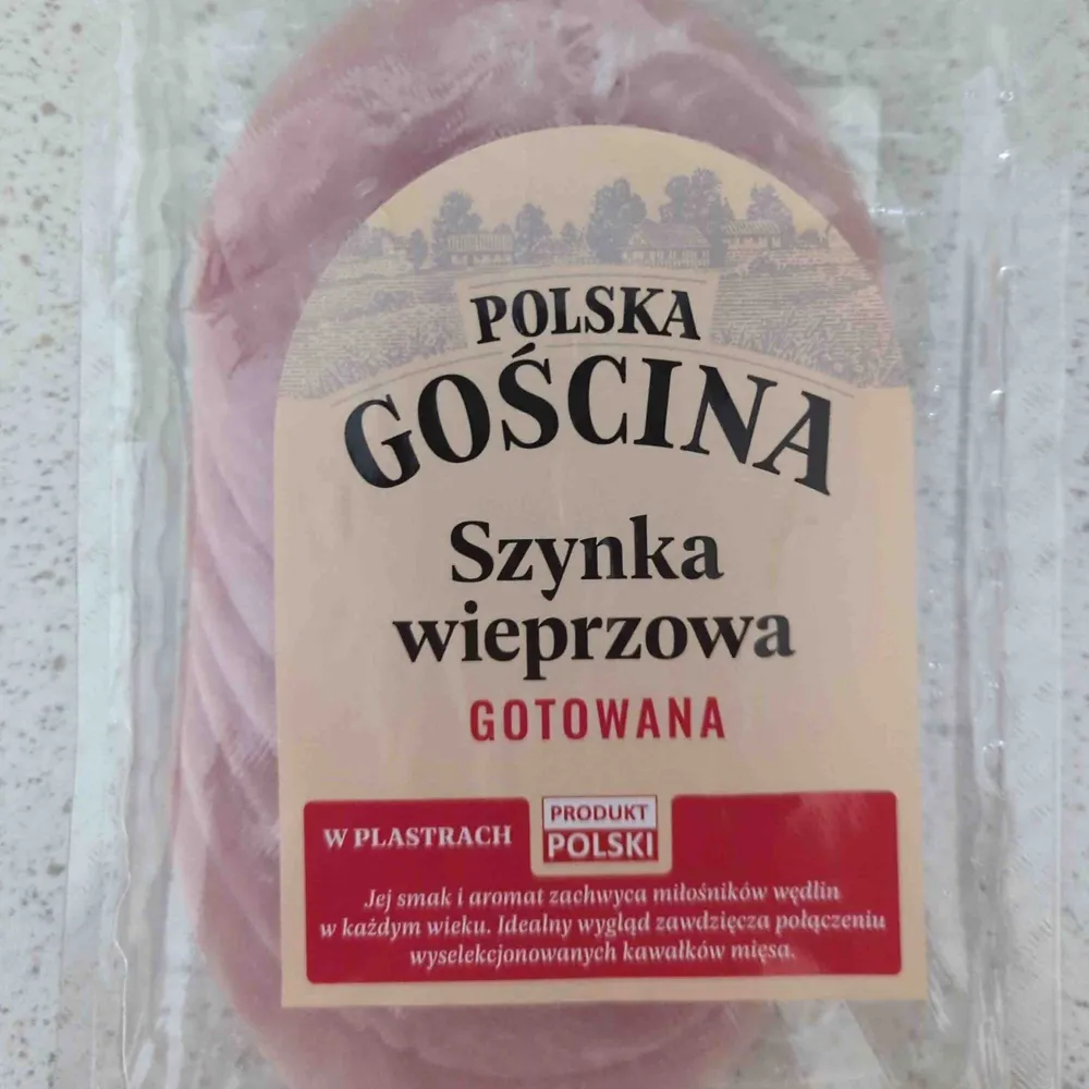Szynka wieprzowa gotowana