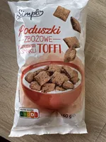 Poduszki Zbożowe z kremem o smaku Toffi