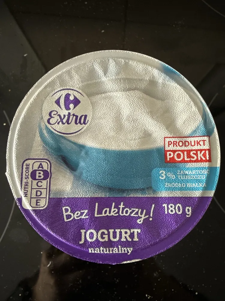 Jogurt Naturalny bez Laktozy