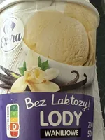 Lody waniliowe bez laktozy