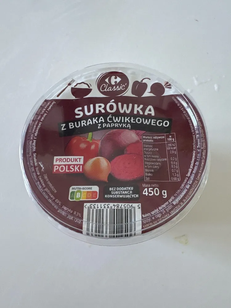 Surówka Z Buraka Ćwikłowego