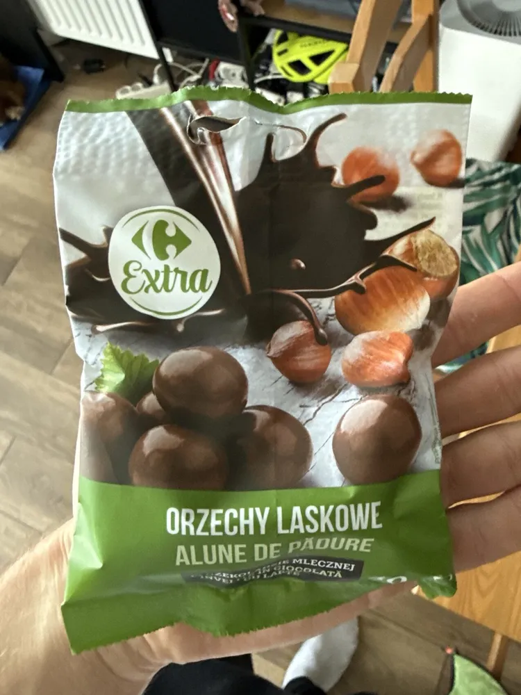 Orzechy Laskowe W Czekoladzie Mlecznej