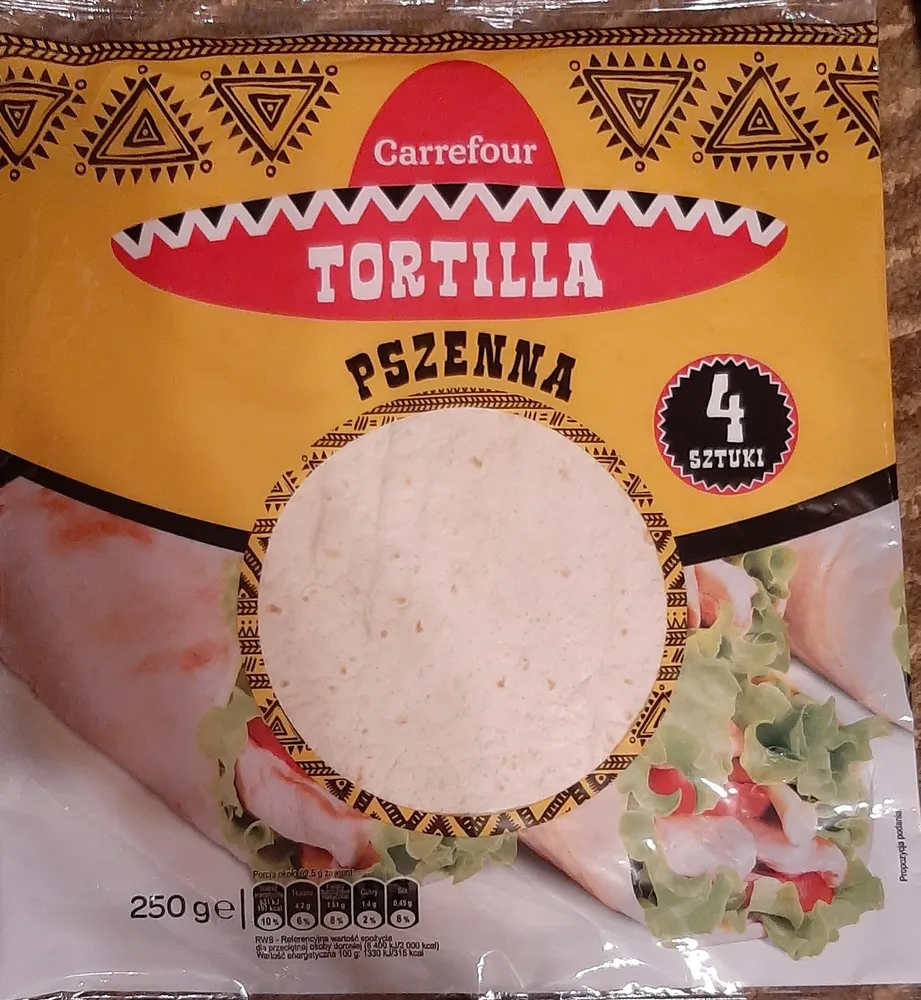 Tortilla pszenna