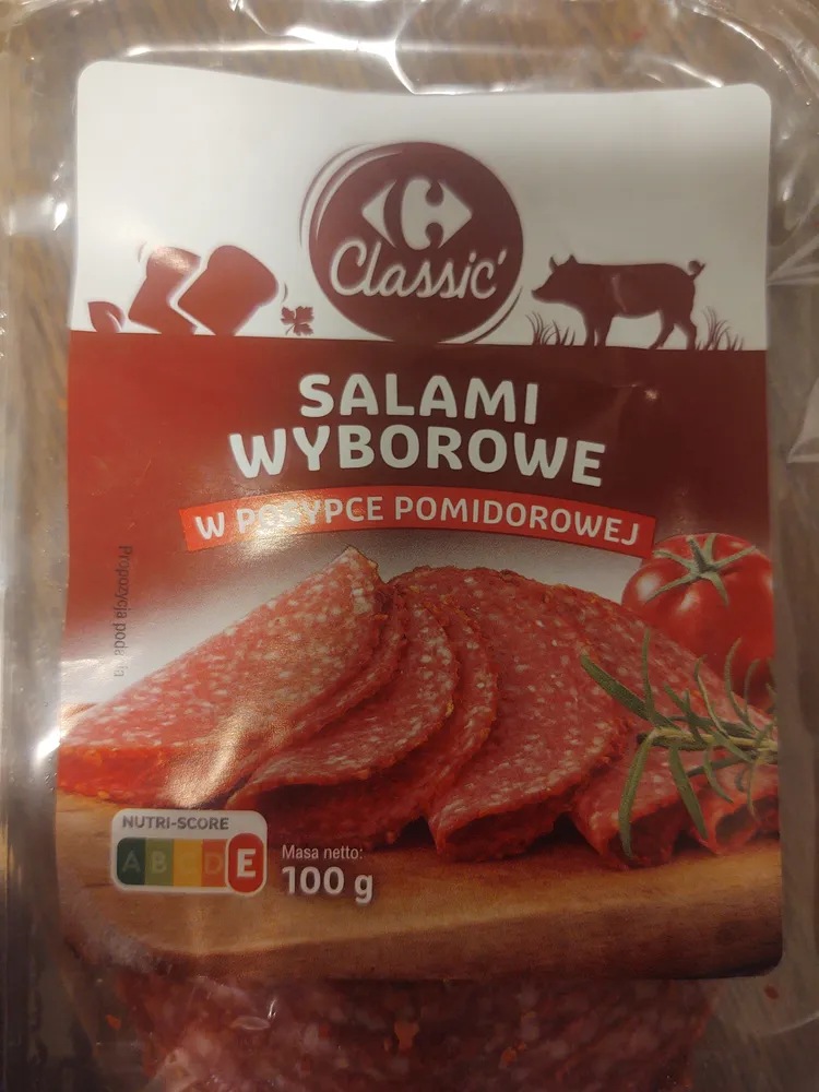 Salami wyborowe w posypce pomidorowej