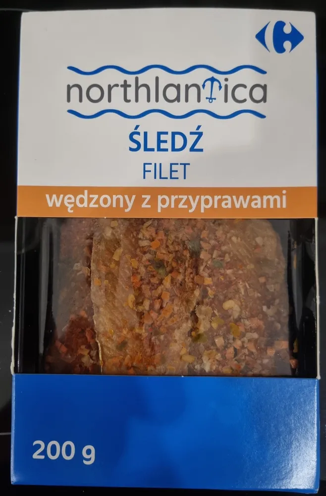 Śledź filet (wędzony z przyprawami)