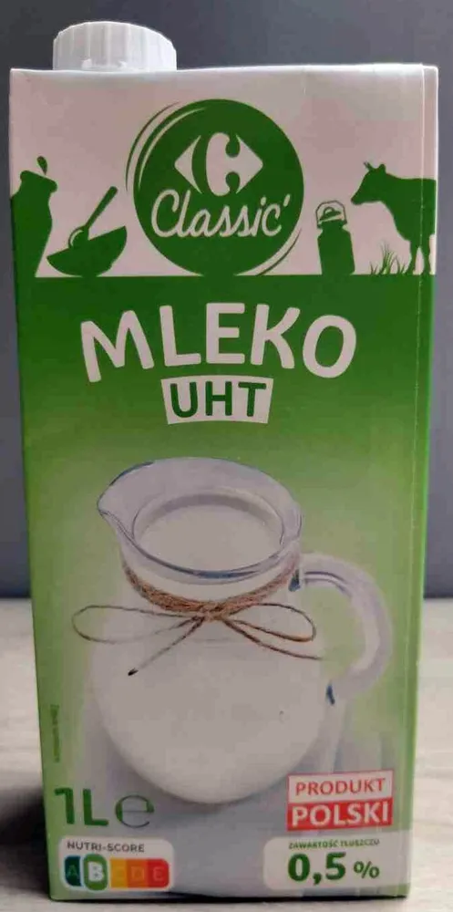 Mleko UHT 0.5%