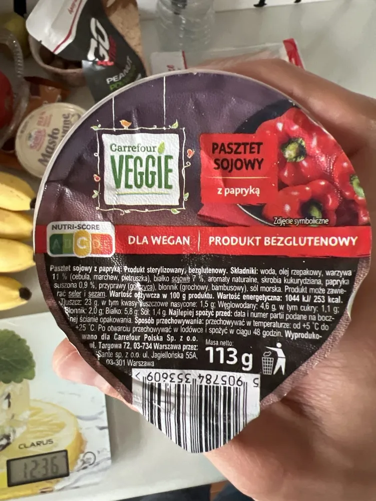 Pasztet Sojowy Z Papryka