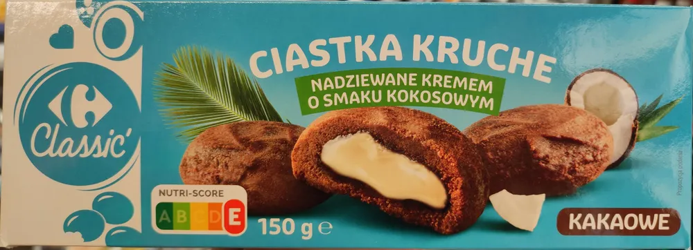 Ciastka kruche kakaowe