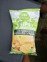 CHIPSY ZIEMNIACZANE O SMAKU ZIELONEJ CEBULKI