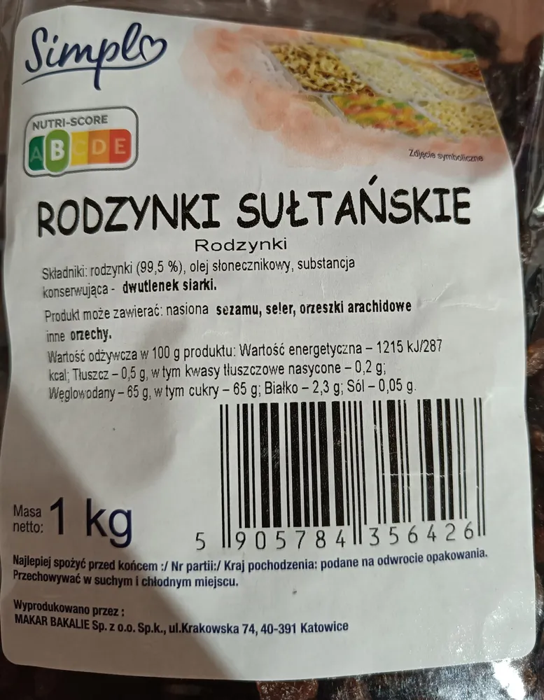 Rodzynki sułtańskie