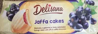 Jaffa Cakes Sponge cakes with jelly in white chocolate