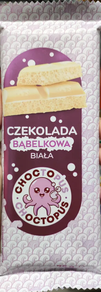 Czekolada bąbelkowa biała