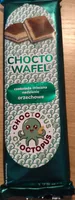 Wafel czekolada mleczna, nadzienie orzechowe