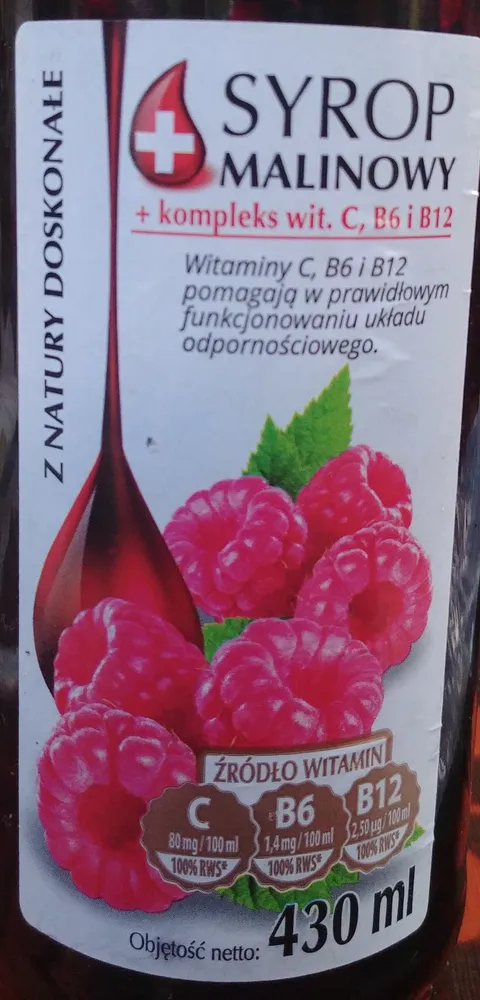 Syrop malinowy