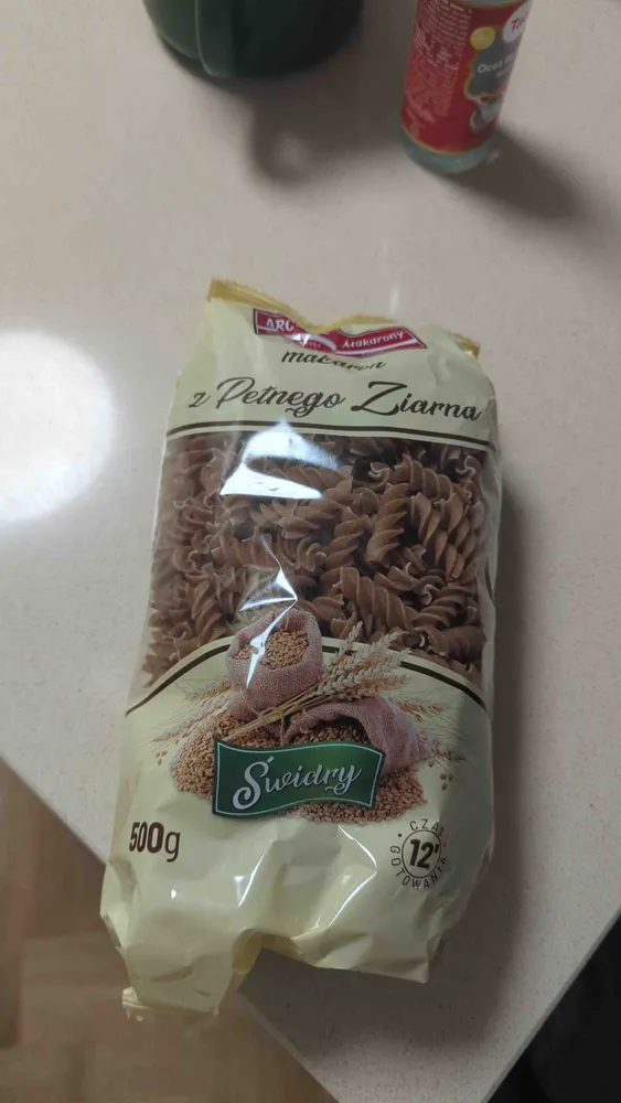 Makaron z pełnego ziarna