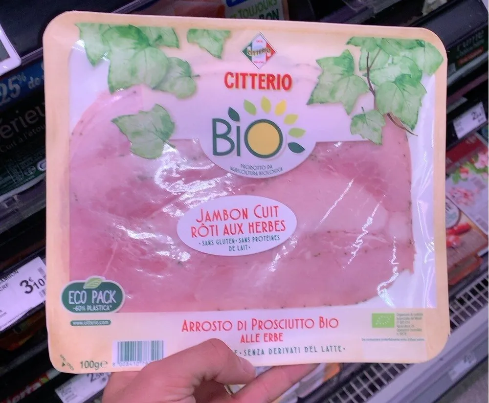 Jambon roti aux herbes bio