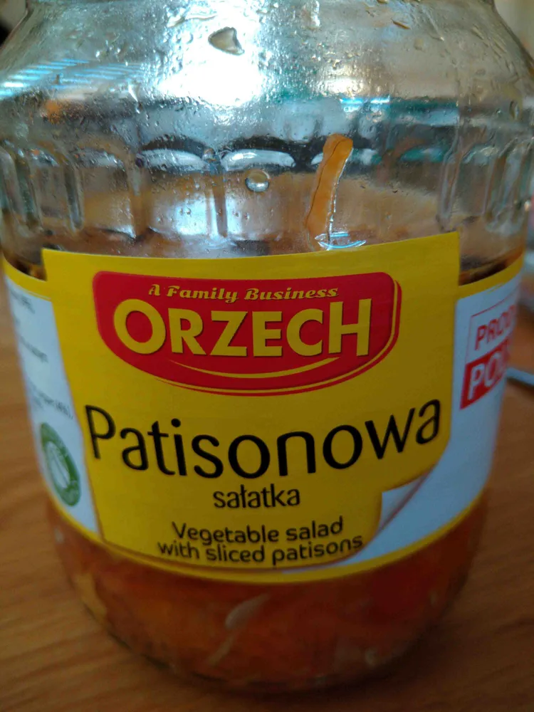 Patisonowa sałatka