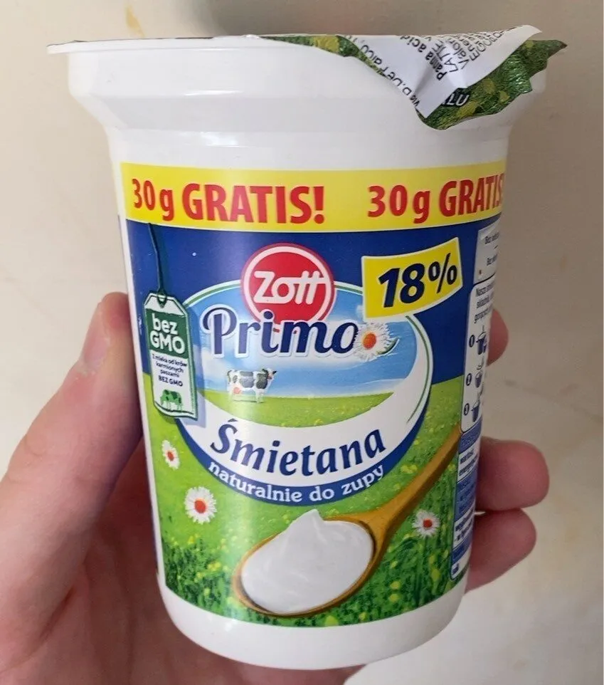 Śmietana 18%
