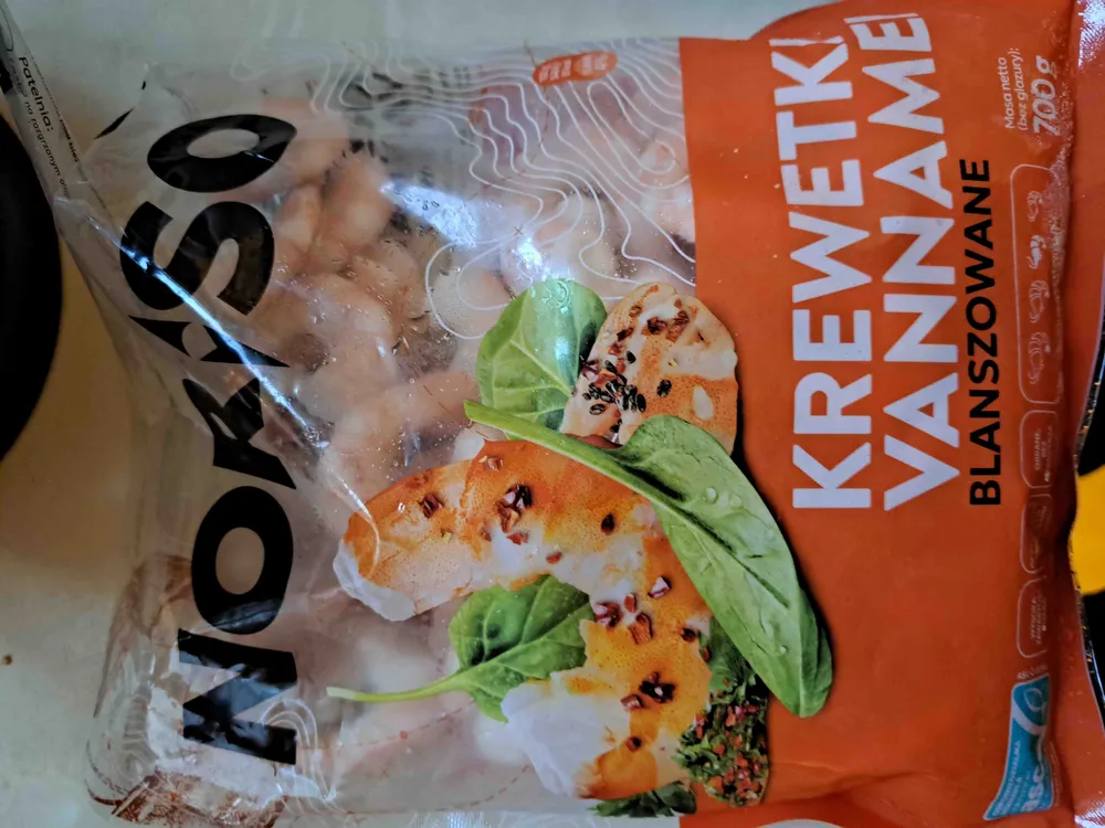 Krewetki Vannamei Blanszowane