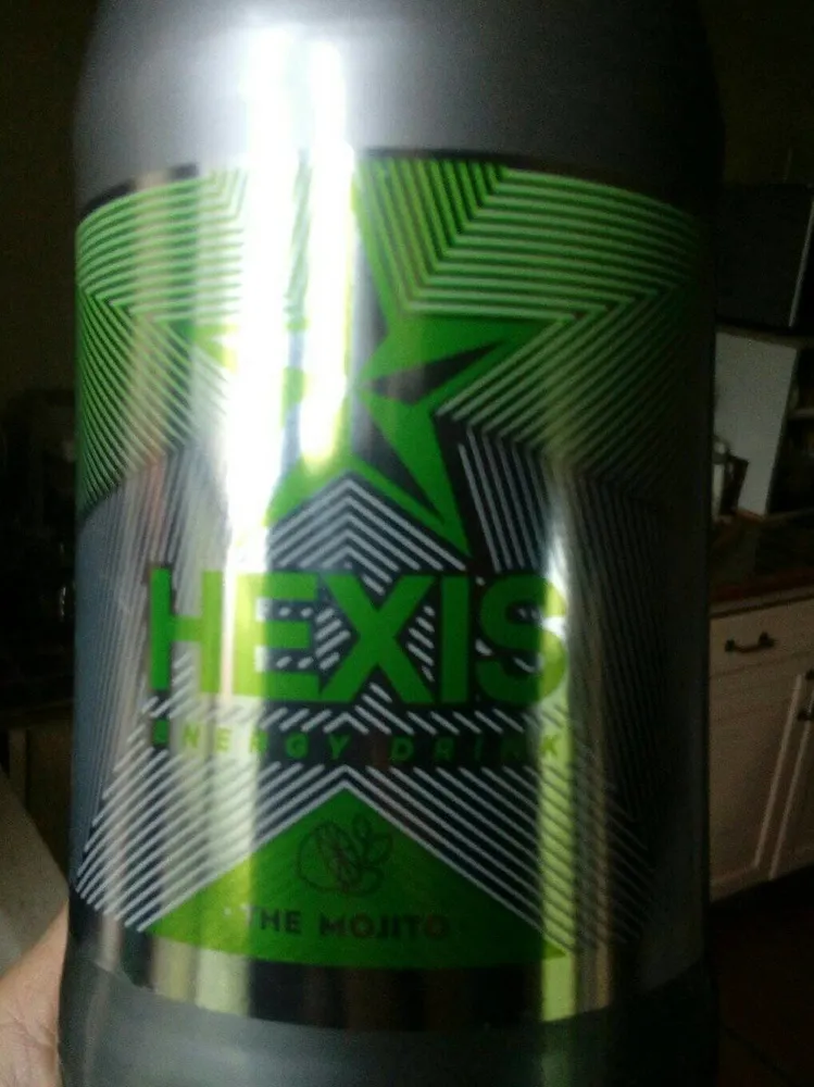 Hexis energy drink goût mojito