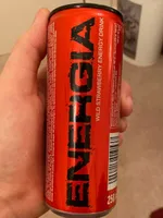 Wild Strawberry energy drink