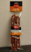 Kabanos sausages with chicken fillet