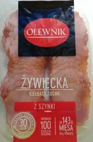 Żywiecka kiełbasa sucha z szynki.