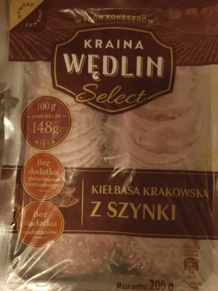 Kielbasar krakowska z szynki