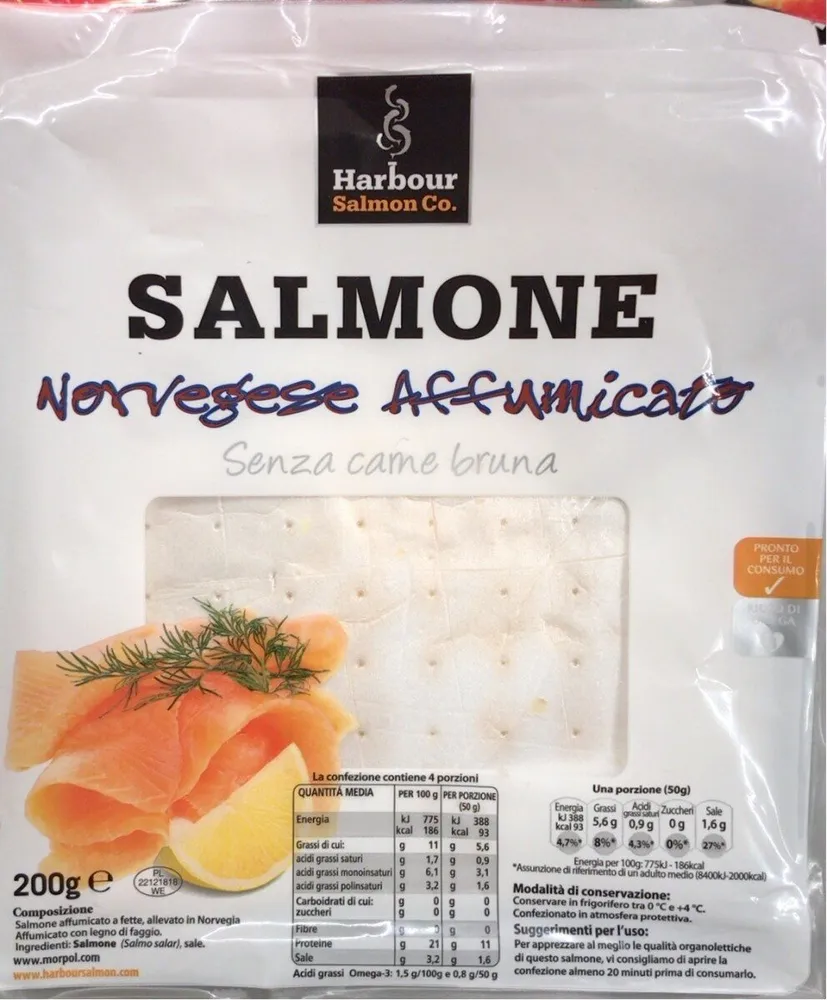 Saumon fume de novege