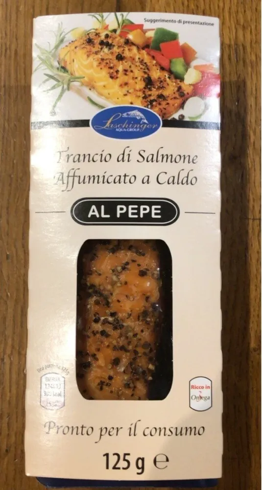 Trancio di Salmone affumicato a caldo
