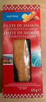 Filete de salmón ahumado en caliente