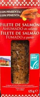 Filetti di Salmone Affumicato a Caldo con Pepe