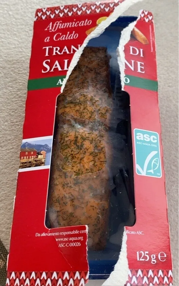 Trancio di Salmone all’aneto